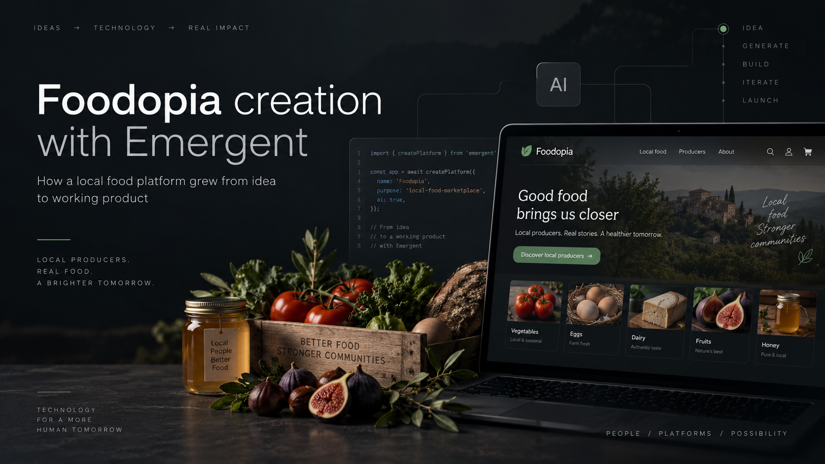 Building a Complex Site with a Backend - Emergent